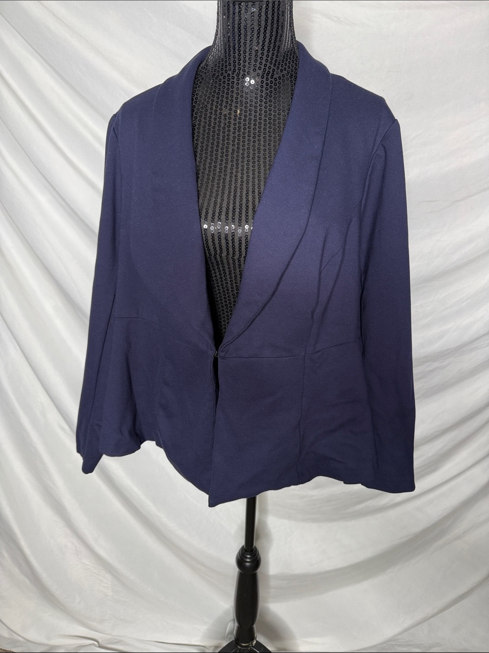 torrid Navy Open Front Blazer Jacket
